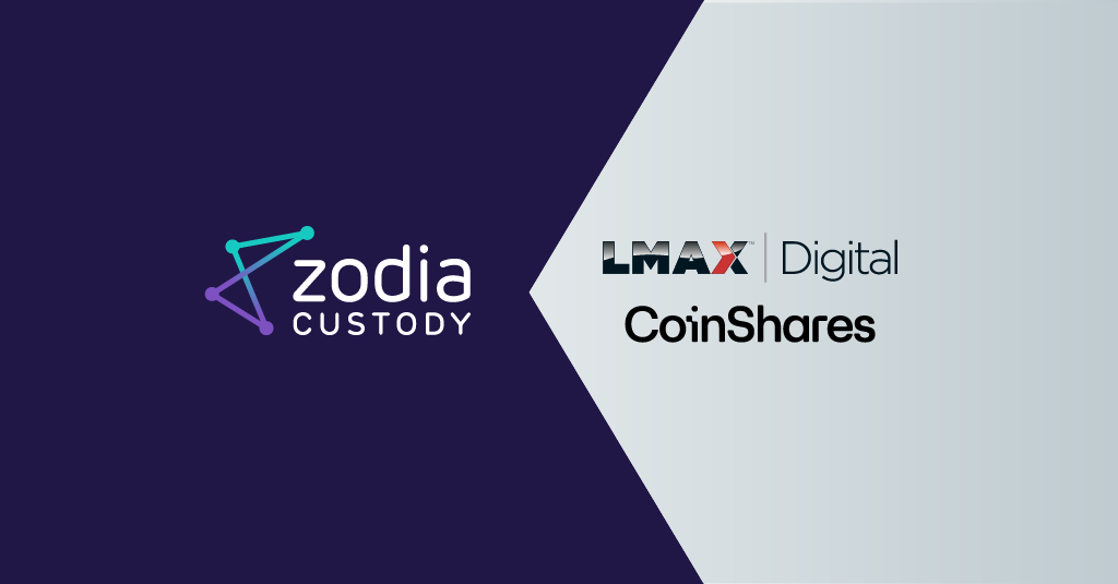 Zodia Custody and LMAX Partnership with CoinShares